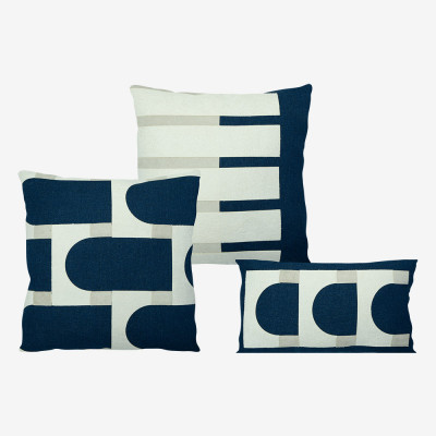 22945 - 2151  - Trio Promocional Lapa - Marinho | Areia Capa (sem enchimento)